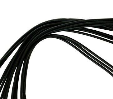 5 line servos wire black (1 m)